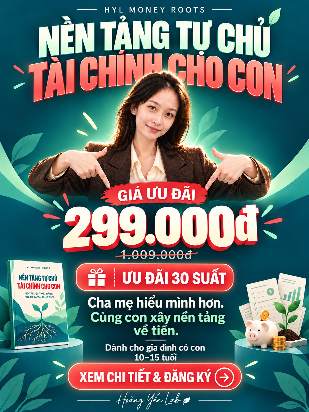Hoàng Yến giới thiệu bộ tài liệu HYL giá 299.000đ